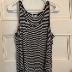 Old Navy scoop neck stripe tank
